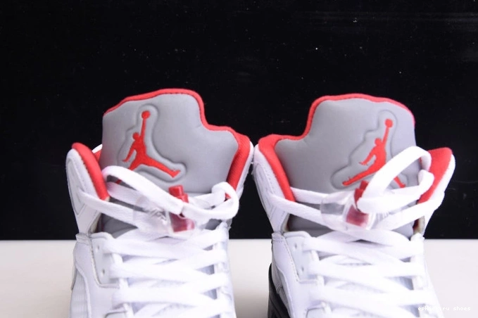 Cheap DA1911-102 5 Jordan Silver Red Air Fire (2020) Retro Tongue 0728
